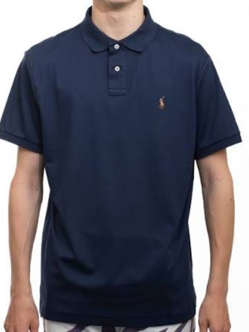 POLO Ralph Lauren Short Sleeve Custom Slim Fit Soft Cotton Polo Shirt - Picture 2 of 16